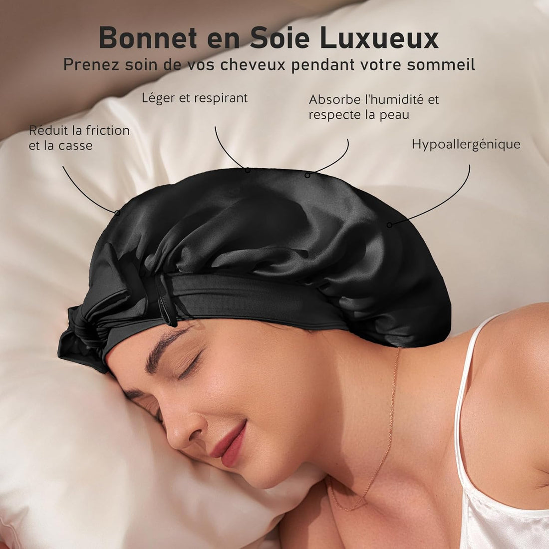 6 Bonnets + Chouchou Offert