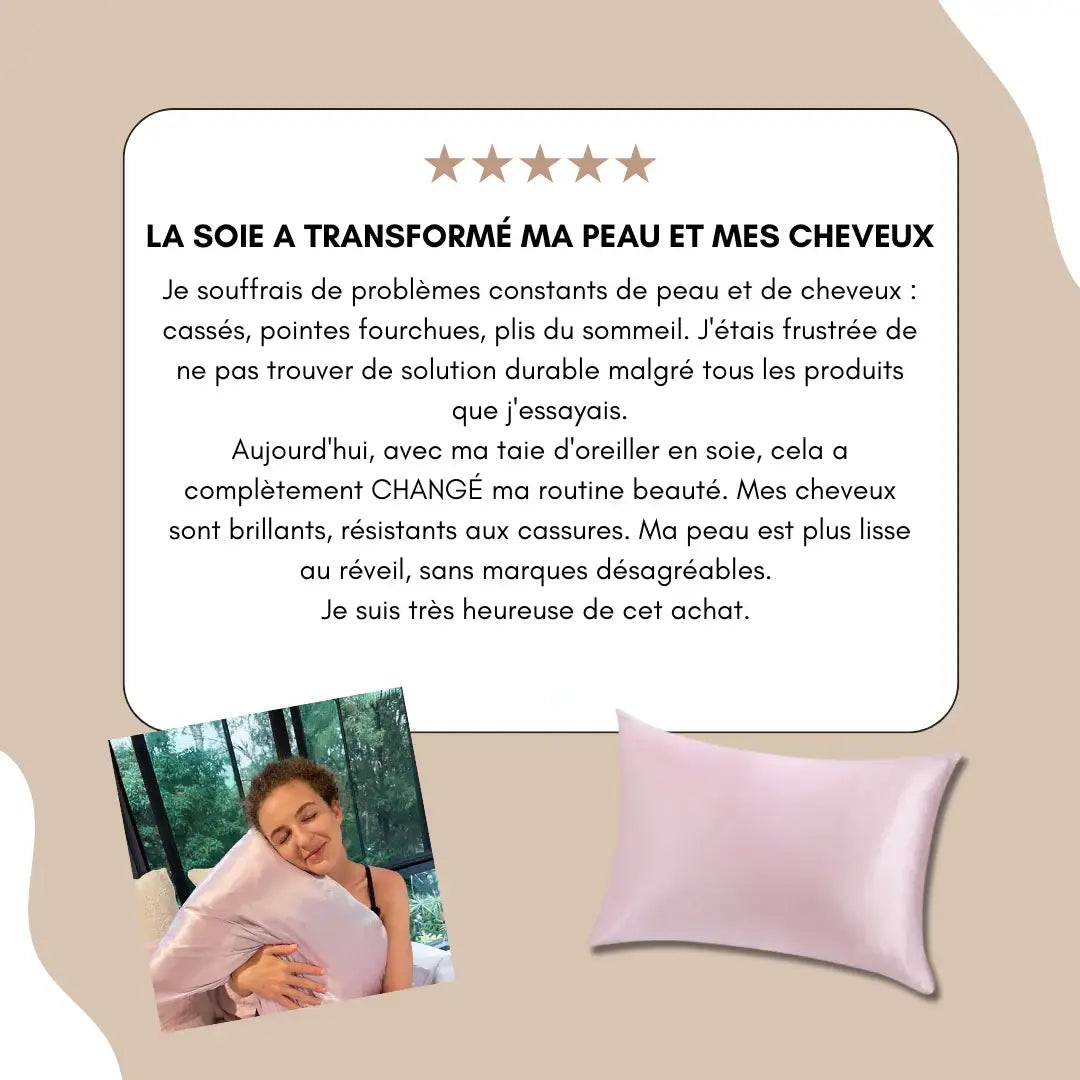 Pack 4 Taies d’Oreiller + 2 Bonnets Offerts + 2 Chouchou 🎁